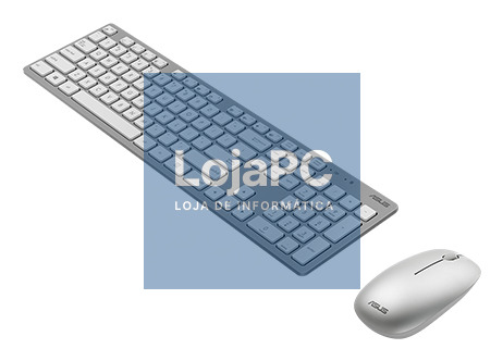 ASUS WIRELESS W5000 USB COPILOT KEYBOARD+MOUSE WHITE