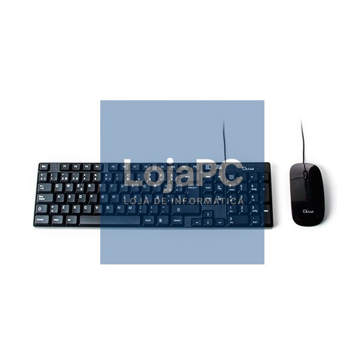 KEYBOARD + L-LINK MOUSE KIT USB BLACK