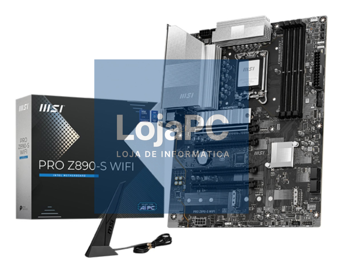 MSI PRO Z890-S WIFI SKT LGA1851 4DDR5 HDMI/DP ATX MB