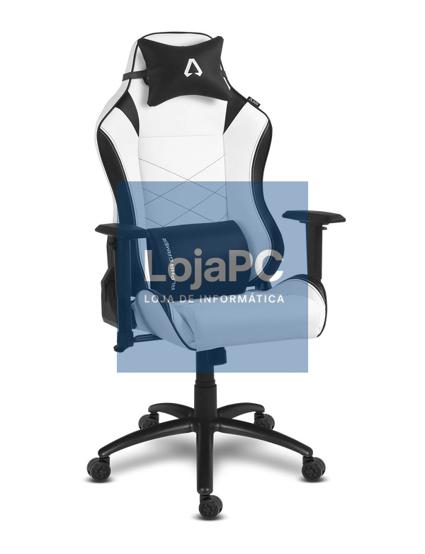 ALPHA GAMER ATENA WHITE / BLACK CHAIR