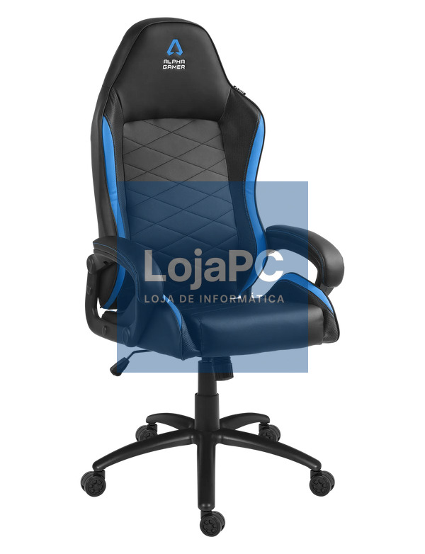 ALPHA GAMER MAYA BLACK / BLUE CHAIR