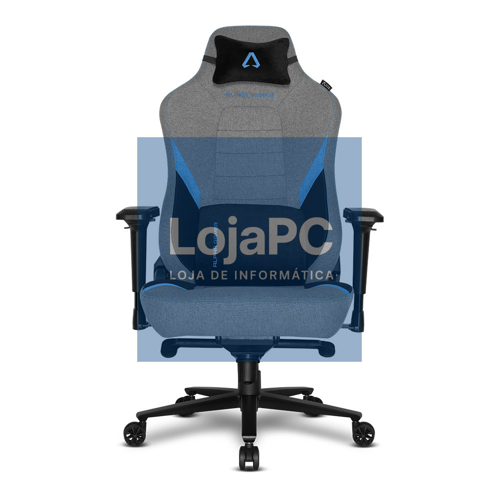 ALPHA GAMER PHENIX BLACK/GREY/BLUE CHAIR