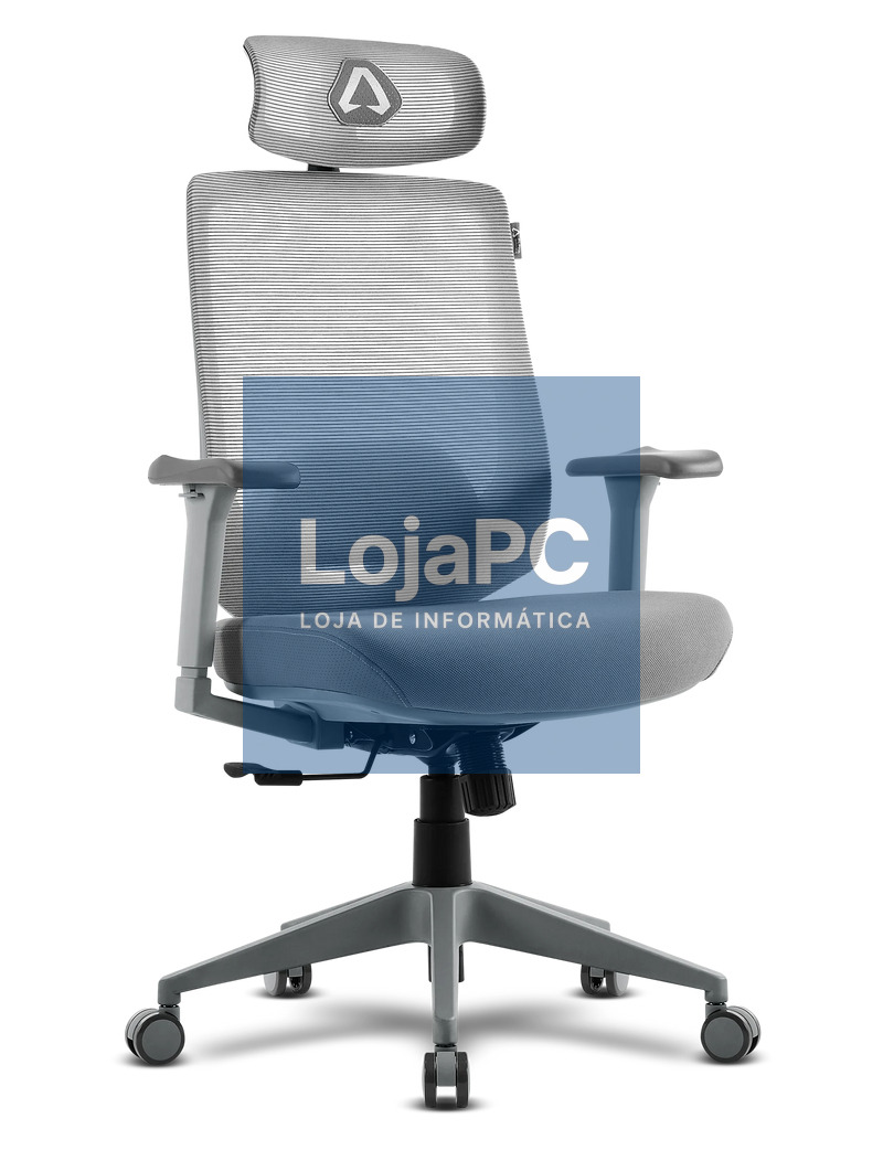 ALPHA GAMER STELLA GREY CHAIR MESH