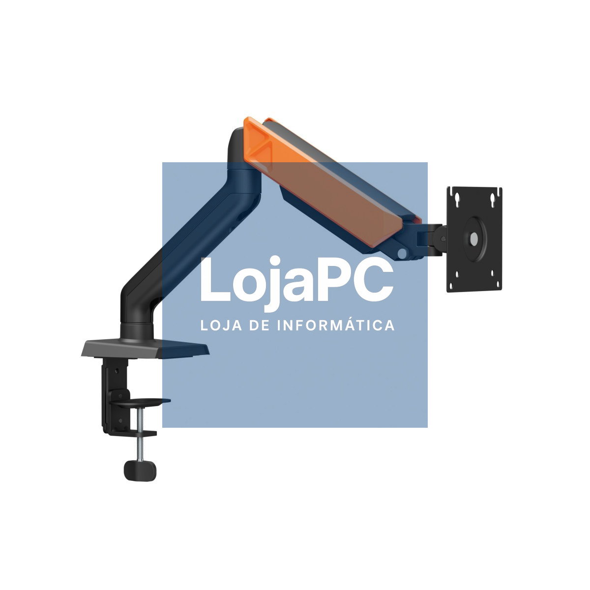 NAPOFIX FULL-MOTION GAMING DESK MOUNT FOR MONITOR
