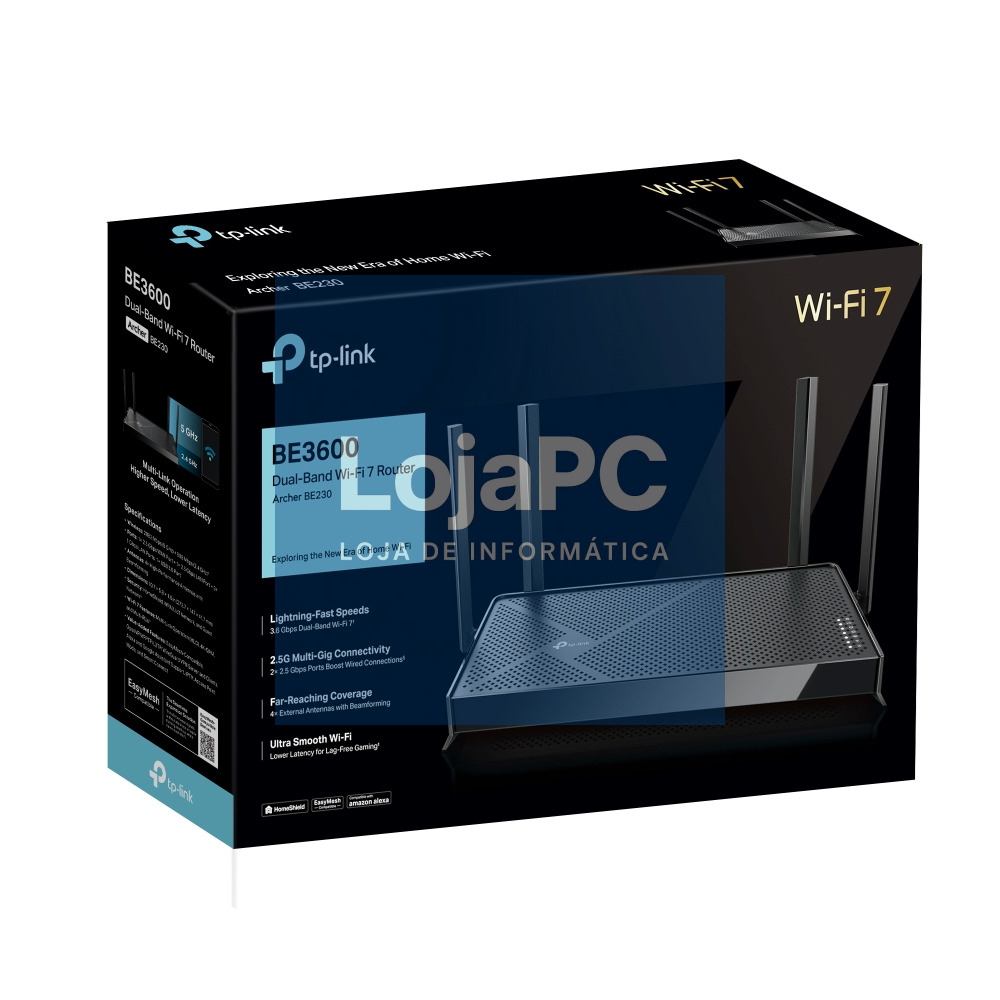 TP-LINK BE3600 DUAL-BAND WI-FI 7 ROUTER