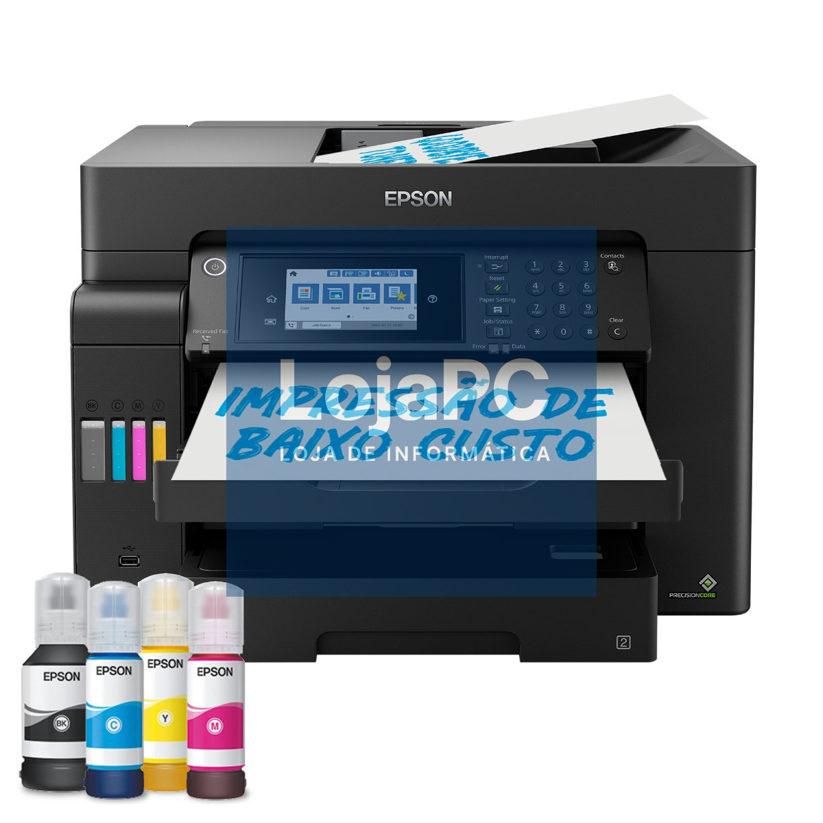 EPSON ECOTANK ET-16605 INKJET COLOR 25 PPM A3+ MULTIFUNCTIONAL BLACK PRINTER