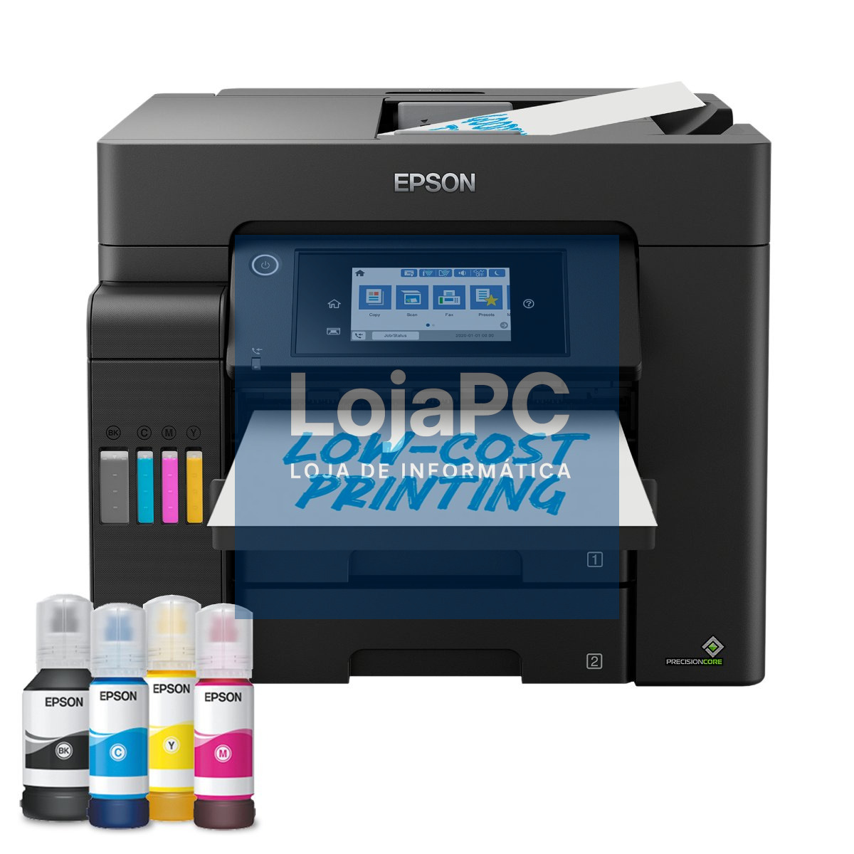 EPSON ECOTANK ET-5805 INKJET COLOR 25 PPM  MULTIFUNCTIONAL BLACK PRINTER