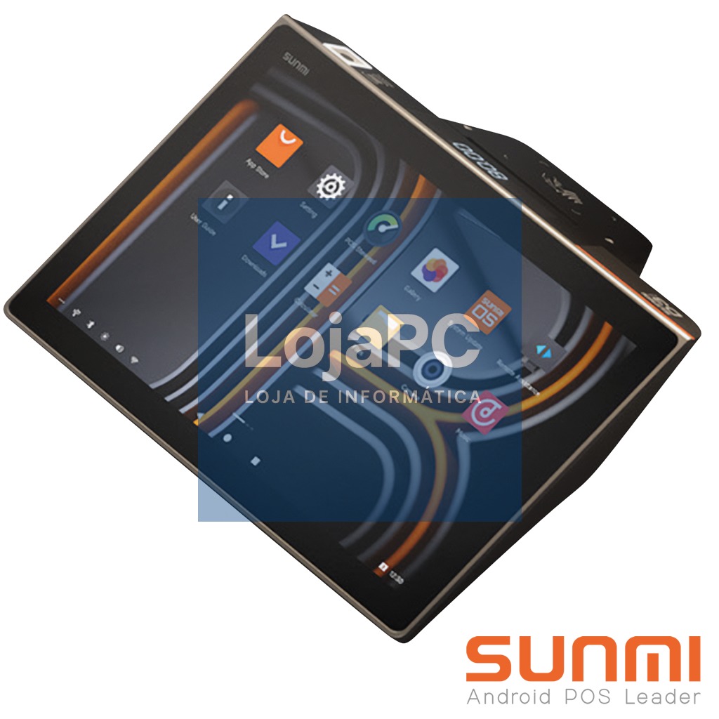 D3 MINI, SUNMI OS, A13, 10.1"+2.4", 3GB+32GB, 1MP Front camera scanner, 58mm printer, NFC, Wifi, EU Adapter, 3-Y