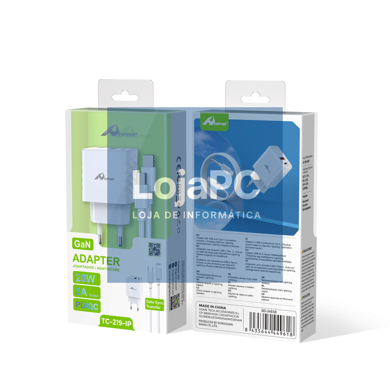 Falcon 2 20w adapator set 20w adaptor/USB Cable — imagem 3