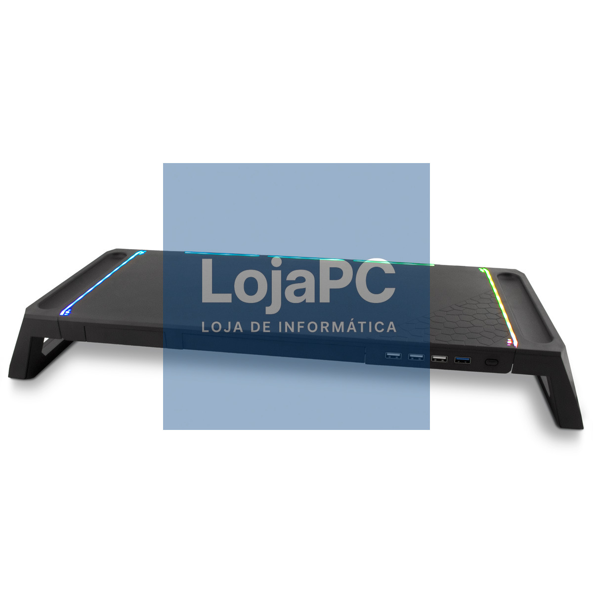 COOLBOX DEEPGAMING MONITOR STAND WITH 4-PORT USB HUB