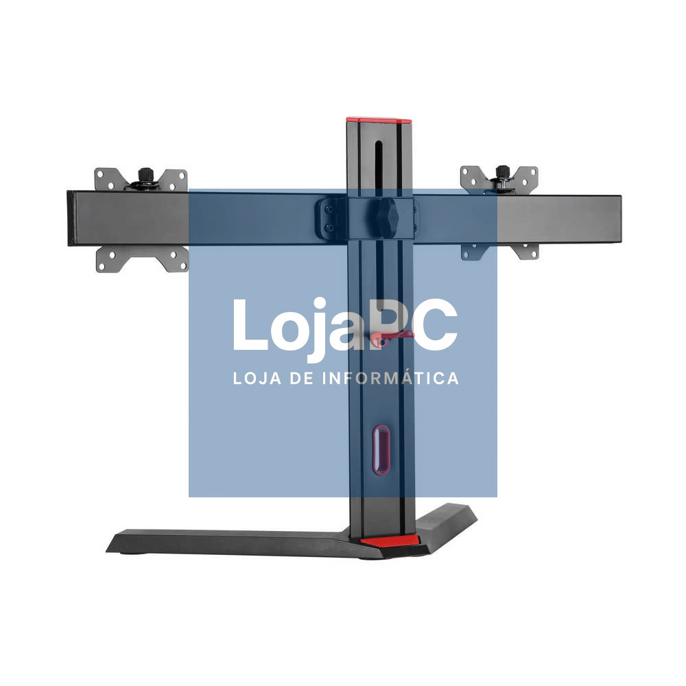 NAPOFIX FREESTANDING DESK MOUNT FOR DUAL MONITOR 17-27 INCH