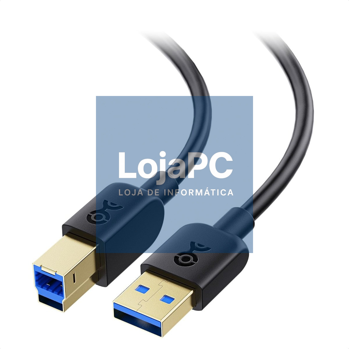 Cabo USB 3.0 tipo A/A 1.50m Preto