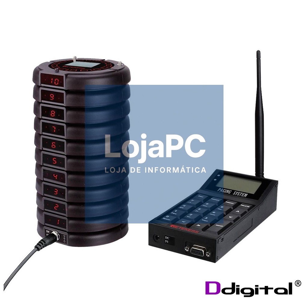 Pack 10 Avisadores / Pagers Skypos Alfanumericos - SK159