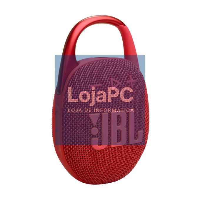 JBL CLIP 5 BT IP67 PORTABLE SPEAKER, USB-C RED