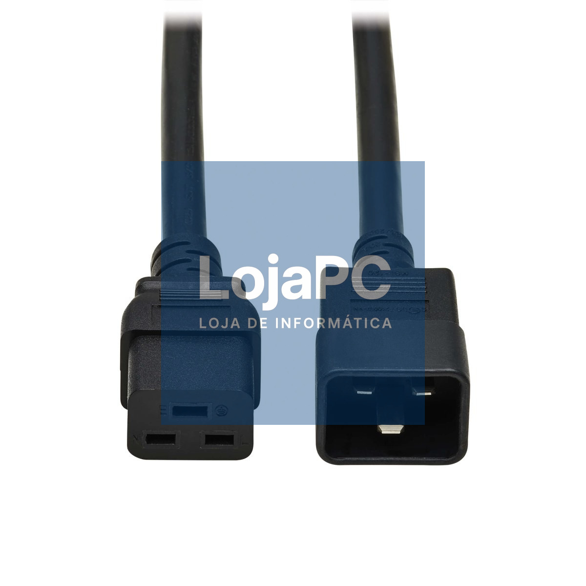 Cabo de Alimentação 220V C19/C20 3.00m Preto