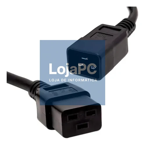 Cabo de Alimentação 220V C19/C20 3.00m Preto — imagem 4