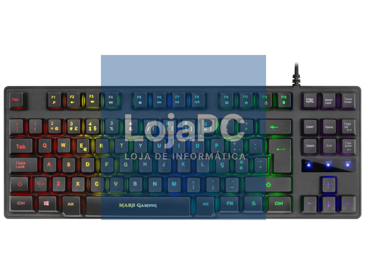 MARS GAMING COMPACT TKL H-MEC KEYBOARD PORTUGUESE - MKTKLPT