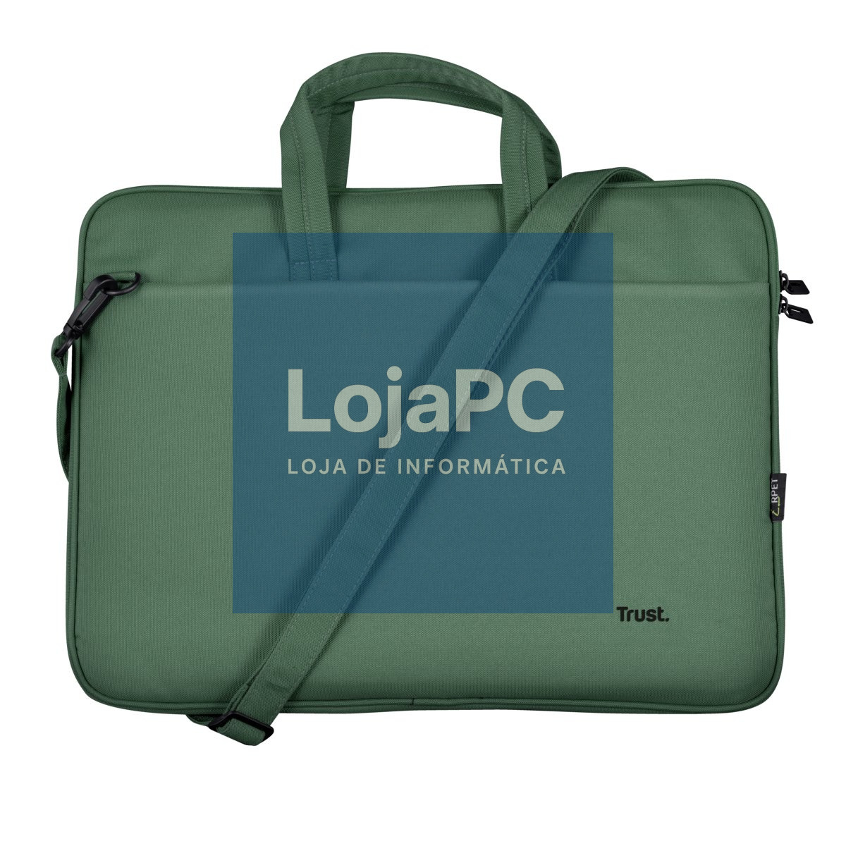 TRUST BOLOGNA 16INCH LAPTOP BAG ECO GREEN
