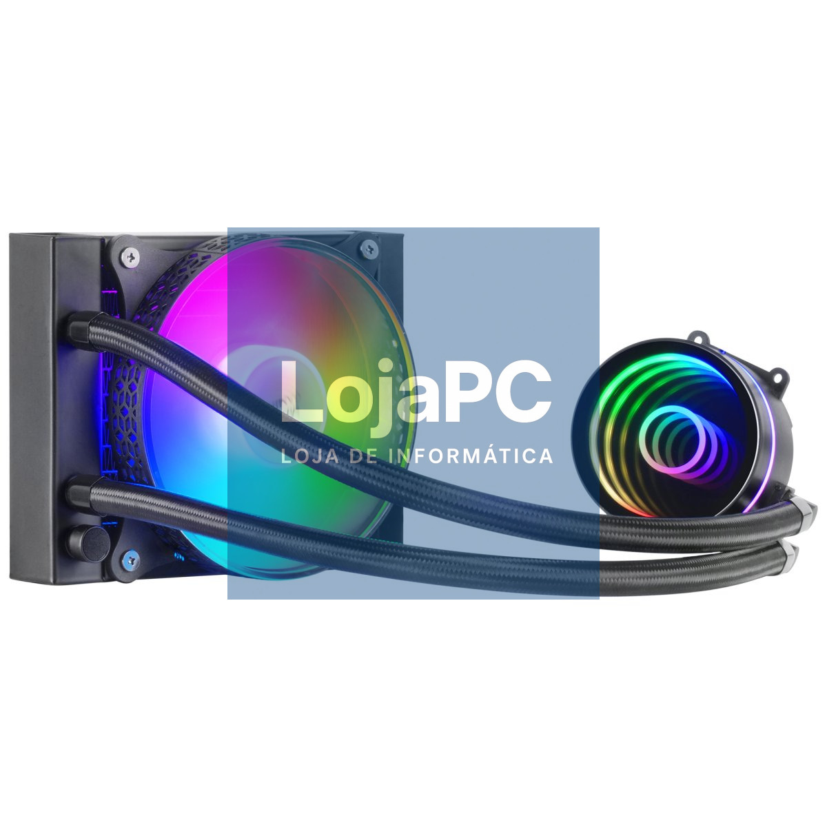 MARS GAMING ML-ONE120 WATERCOOLING AIO, 12CM FRGB FAN, INFINITY MIRROR, BLACK