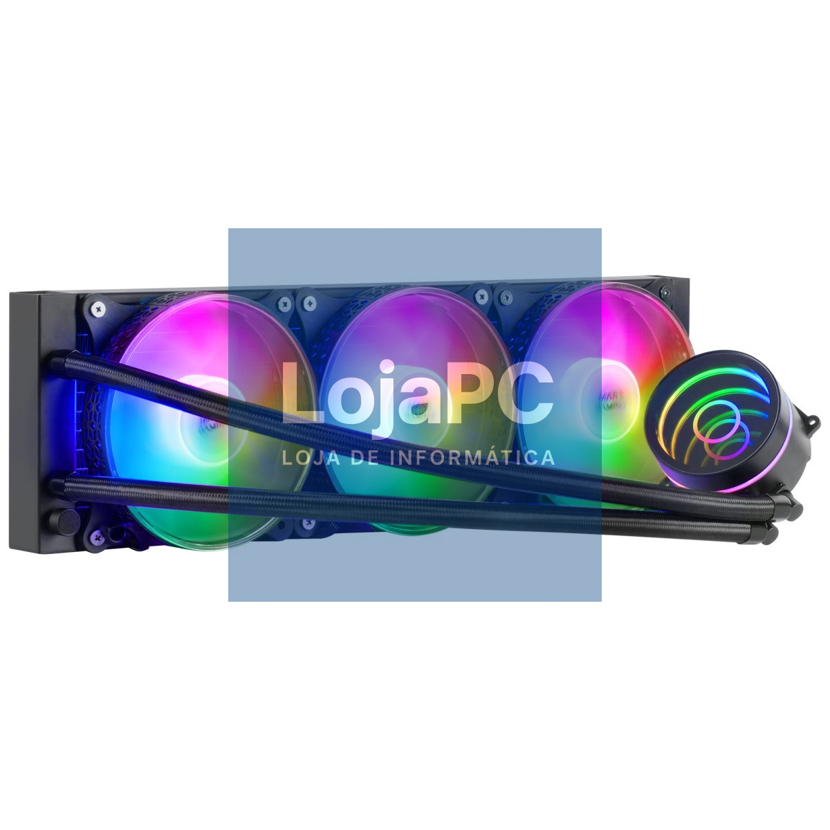 MARS GAMING ML-ONE360 WATERCOOLING AIO, 3X 12CM FRGB FAN, INFINITY MIRROR, BLACK