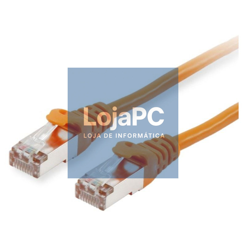 Chicote UTP RJ45 Cat6  5.00m Laranja — imagem 2