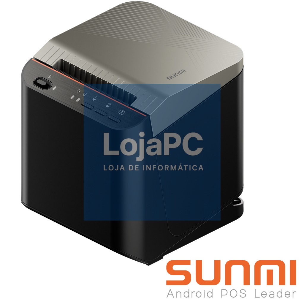 Impressora NT 320 80mm, etiqueta, nuvem, USB-C, LAN, compatível com C14004118 e C14004119