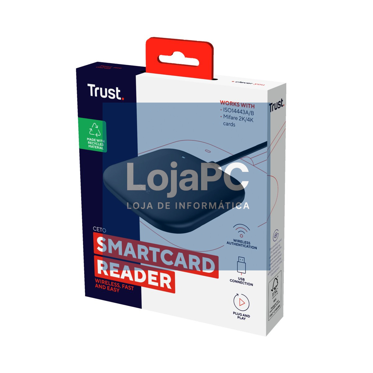 TRUST CETO CONTACTLESS CARD READER - 24736