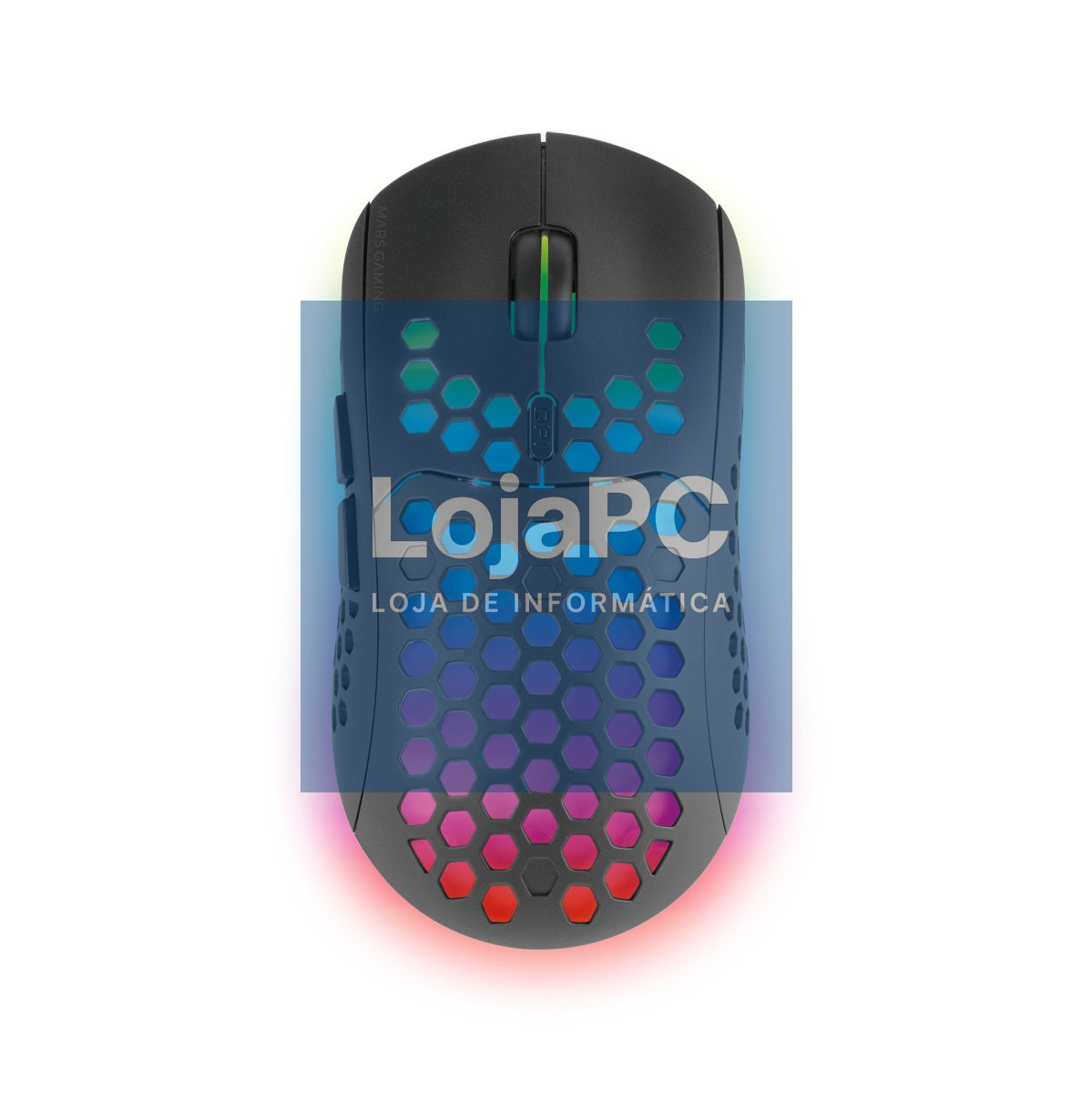 MARS GAMING MMW3 WIRELESS MOUSE, 79G ULTRA-LIGHT, RECHARGEABLE BATTERY, BLACK