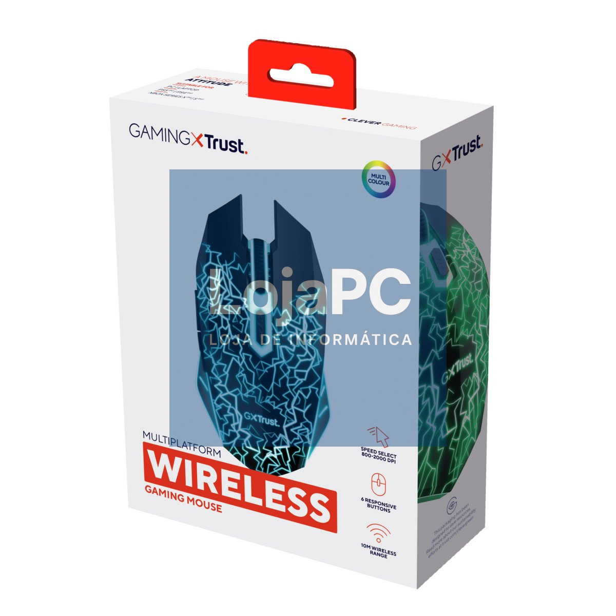 TRUST BASICS GAMING WIRELESS MOUSE - 24750
