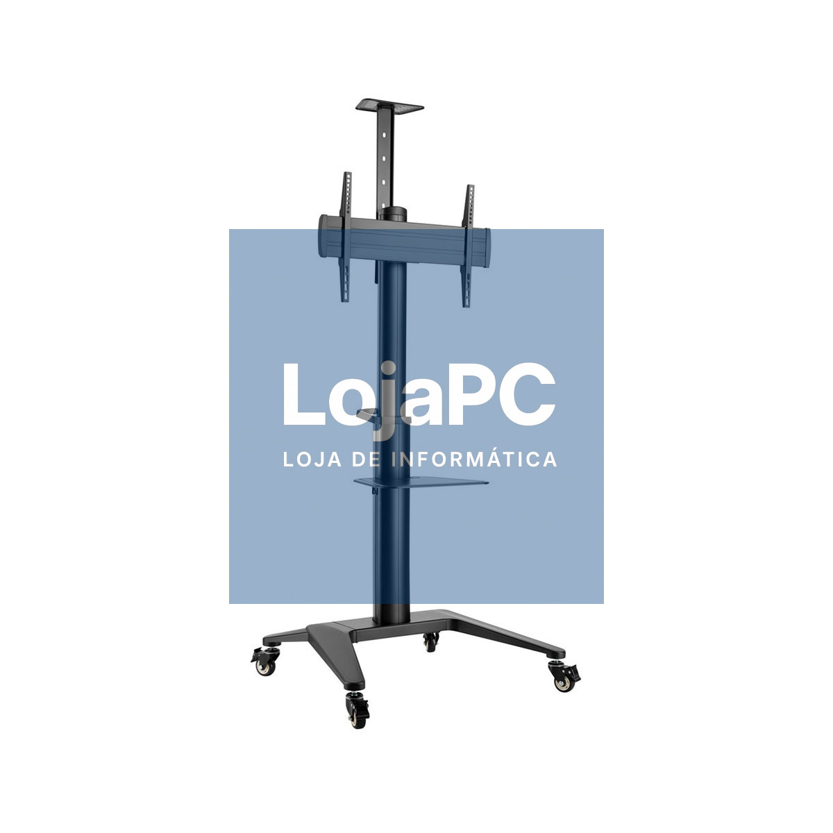 NAPOFIX MOBILE STAND 37-70 INCH HORIZONTAL/VERTICAL - BLACK