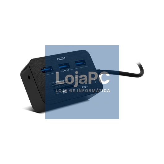 NOX READER ONE CARD READER + USB 3.0 HUB