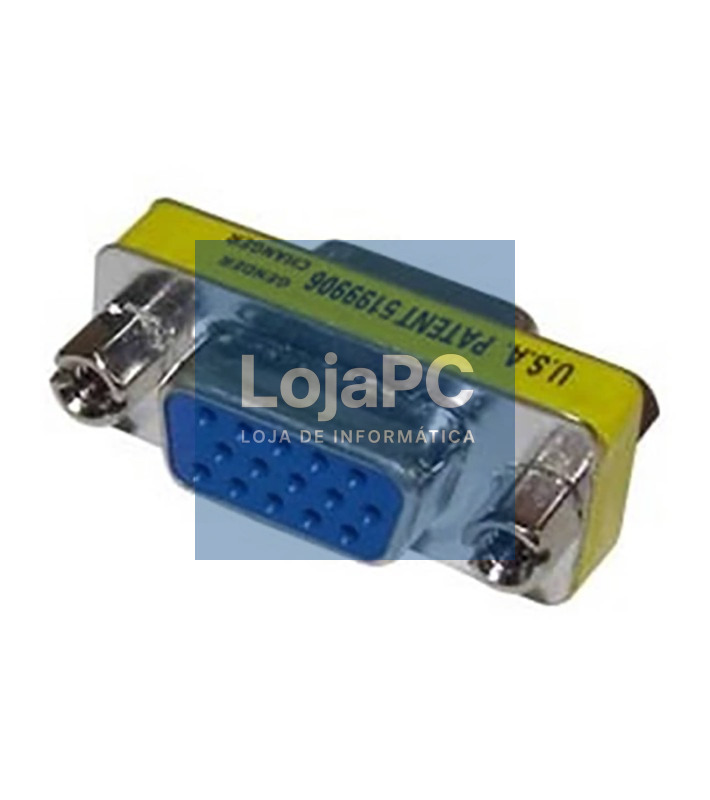 Adaptador mini HDB15F/HDB15F