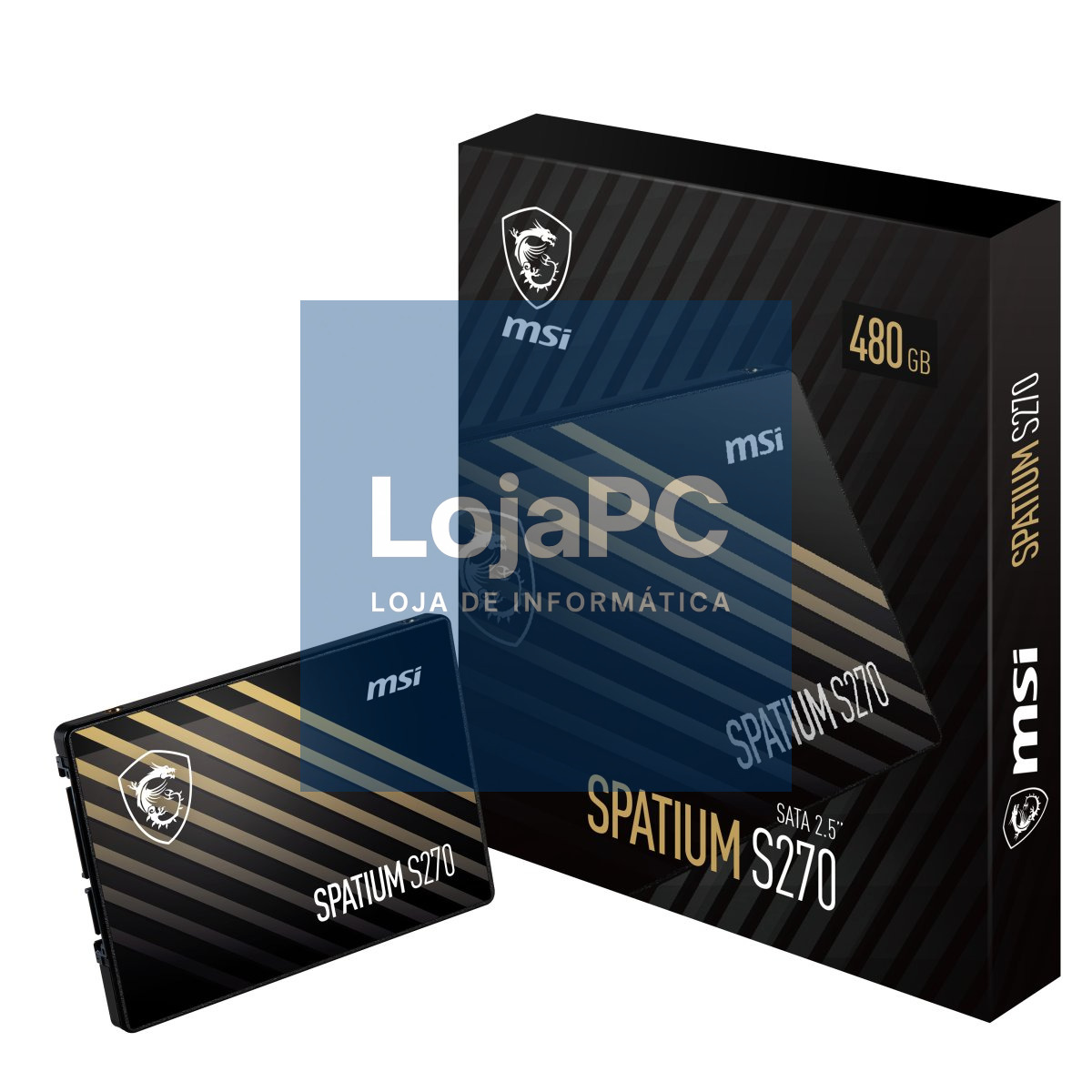 MSI SSD 2.5 SPATIUM S270 480GB SATA3