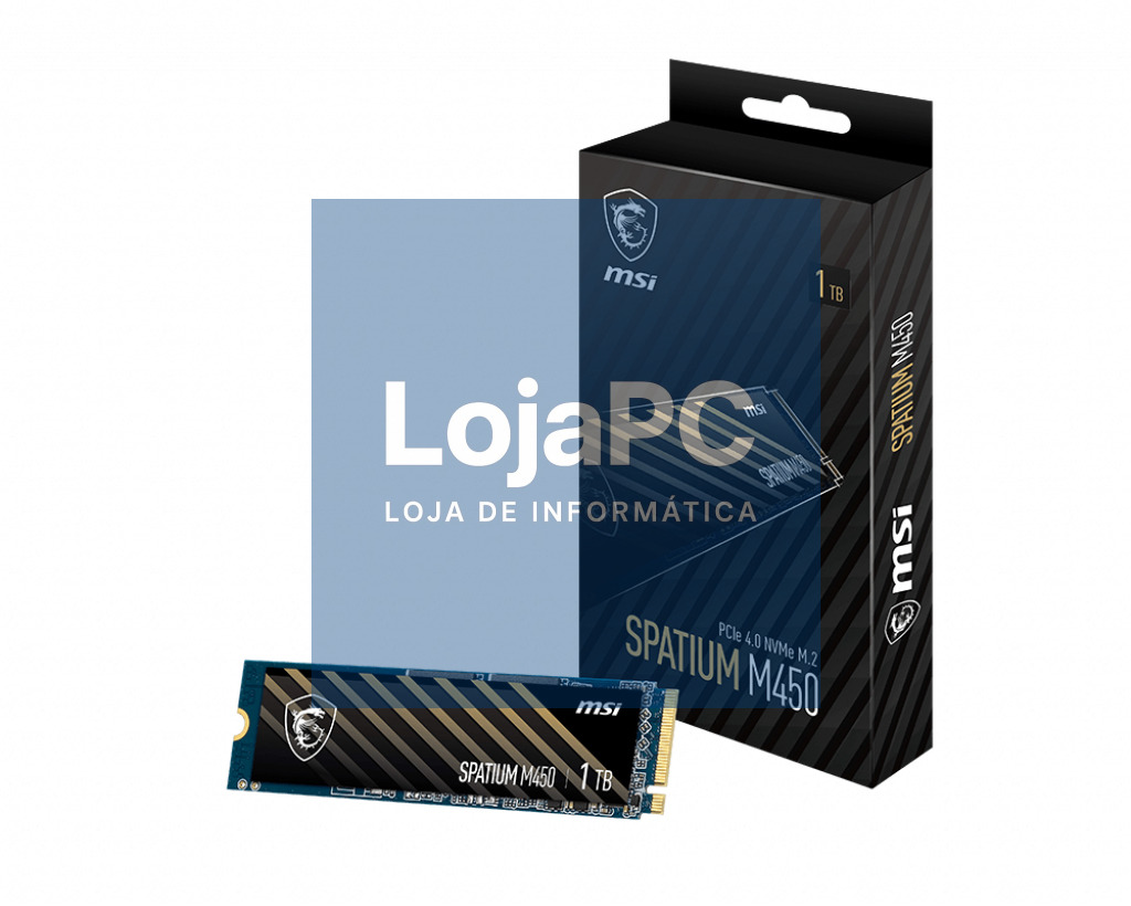 MSI SSD SPATIUM M450 NVME 1TB M.2 PCIE 4.0
