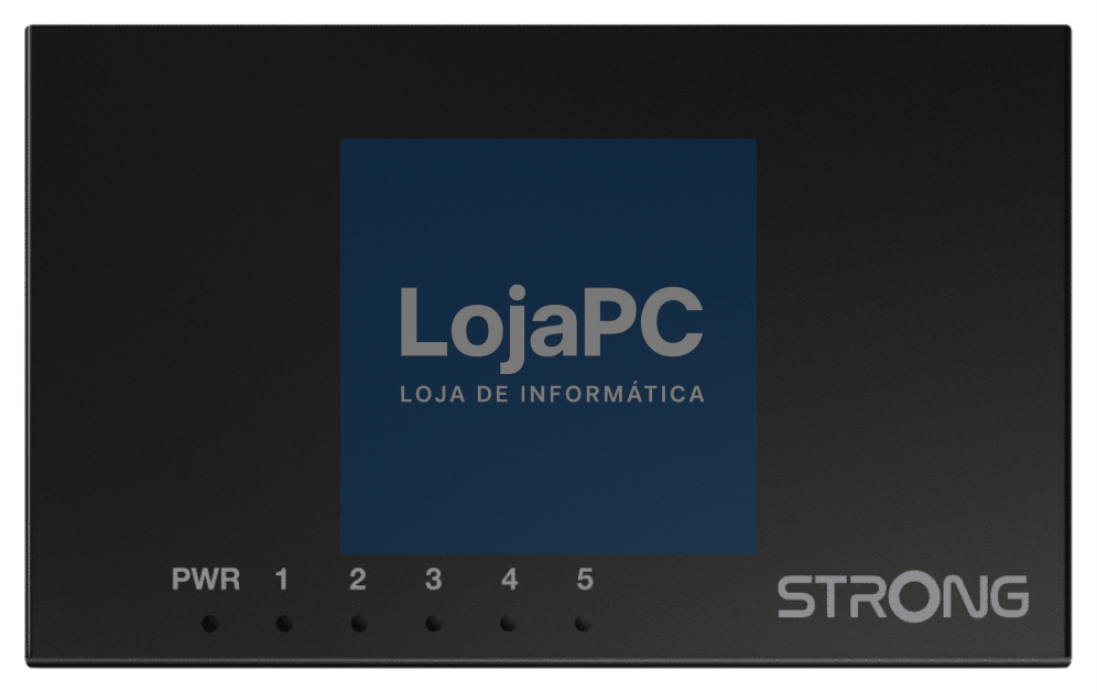 STRONG 5 PORTS GIGABIT SWITCH METAL CASING