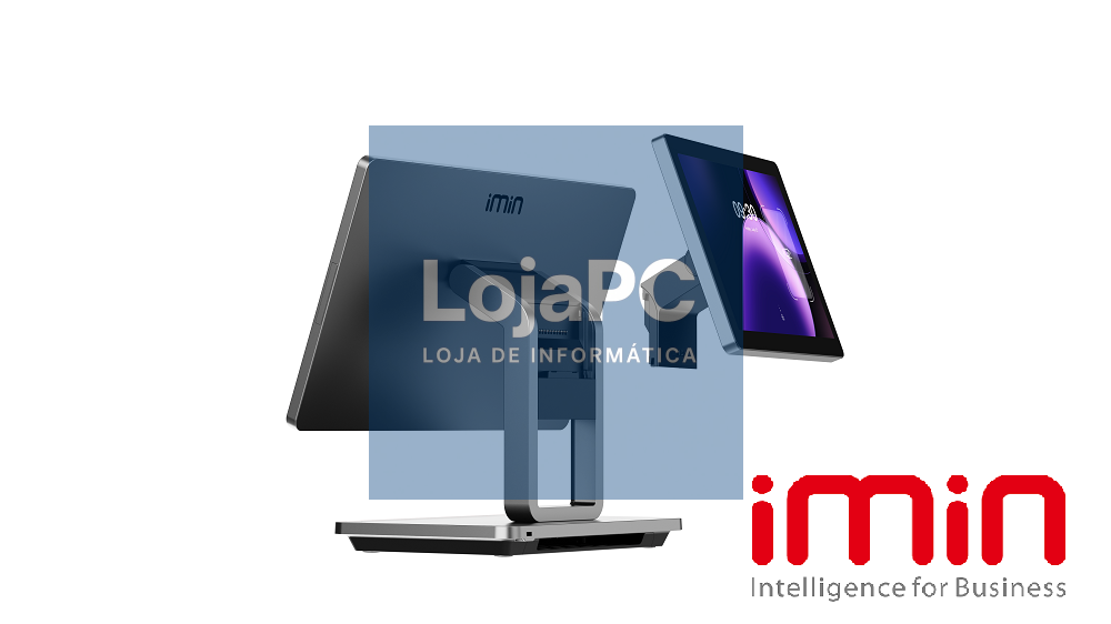 iMin Swan 3 Android 15 8-Core, 2.0GHz 15.6"+10.1" WiFi 6 BT NFC GMS Gray 8GB+128GB EU PLUG F