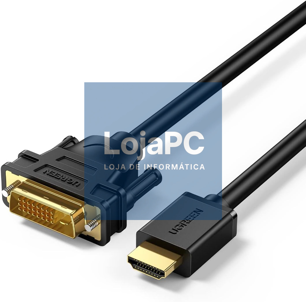Cabo HDMI M / DVI-D M 1.50M Preto — imagem 2