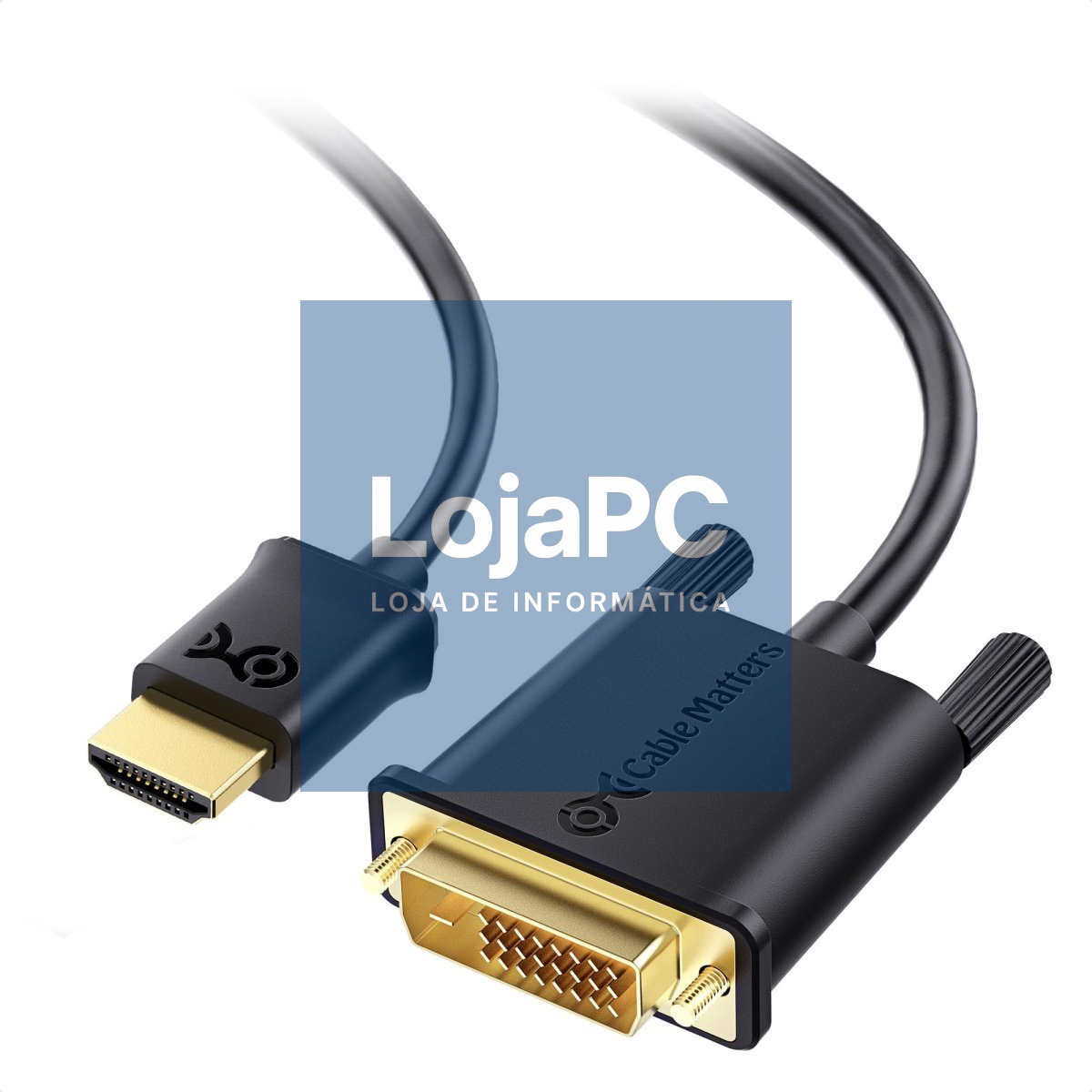Cabo HDMI M / DVI-D M 1.50M Preto