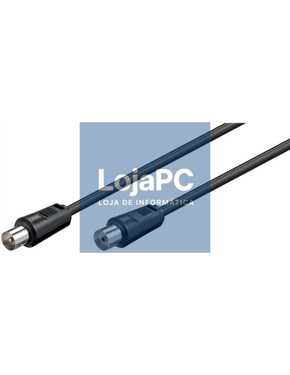 Cabo de antena Preto 1.5 mts Preto