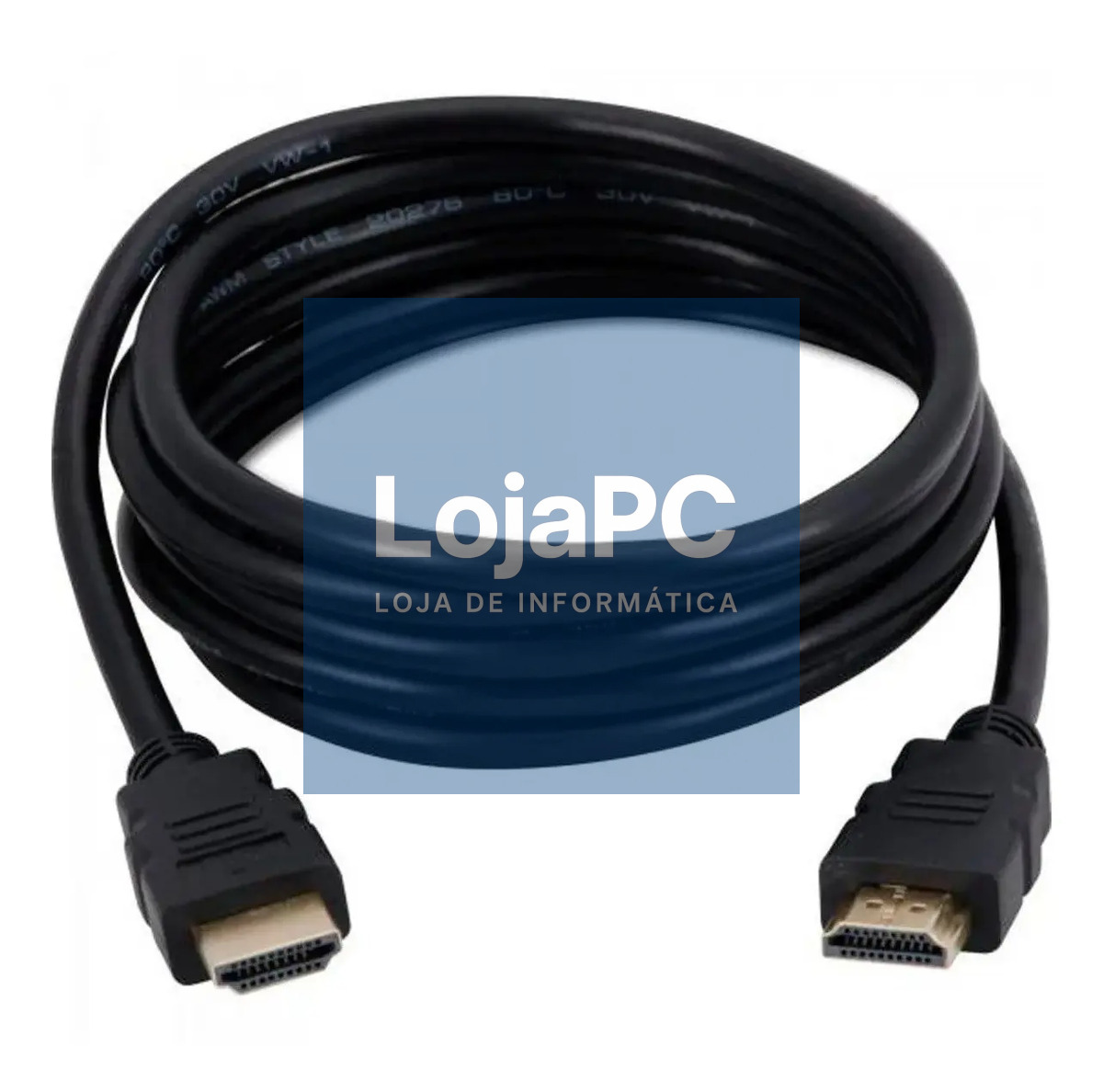 Cabo HDMI M/M  20.00m Preto — imagem 2