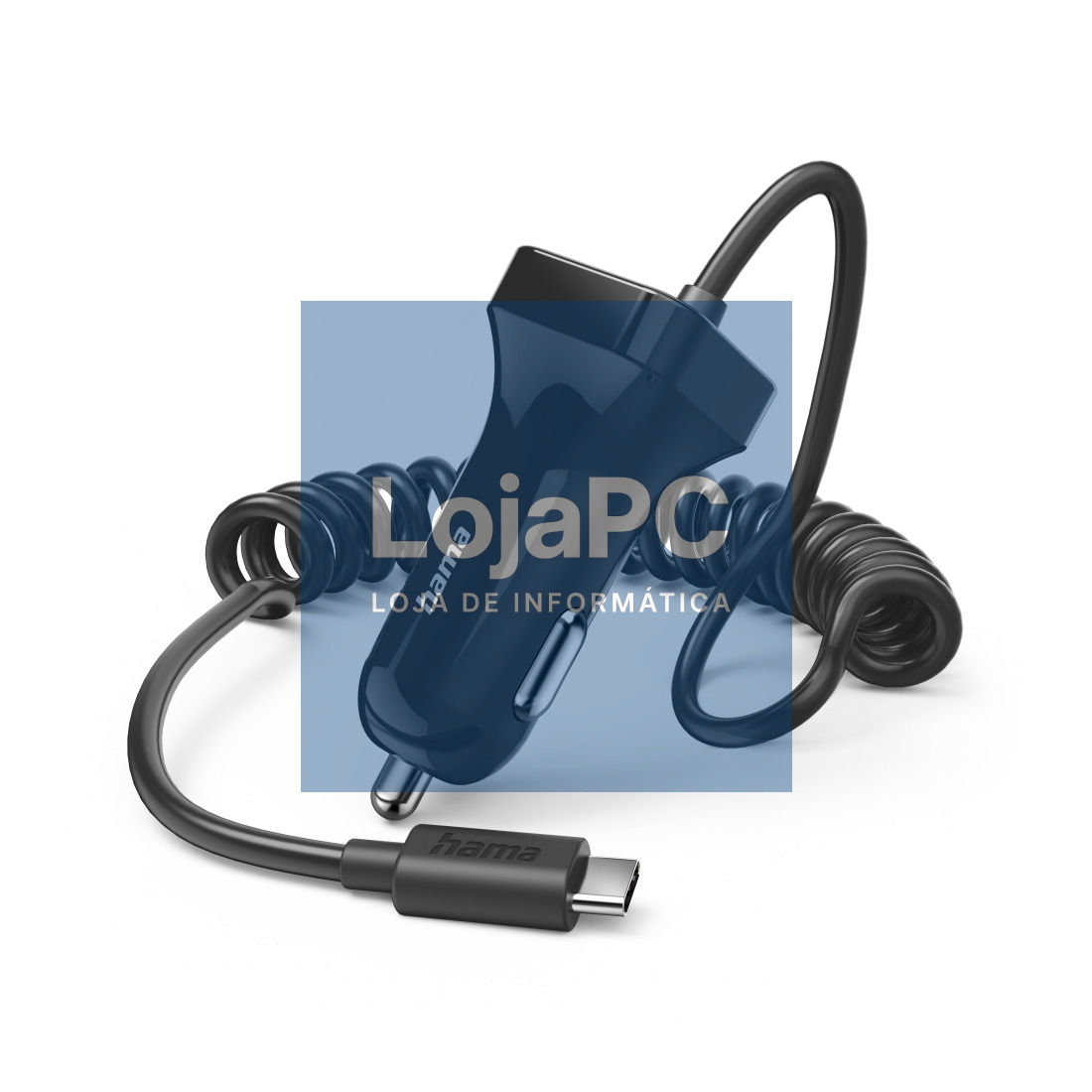 HAMA 12V USB TYPE-C CHARGER, 12W, BLACK - 201609