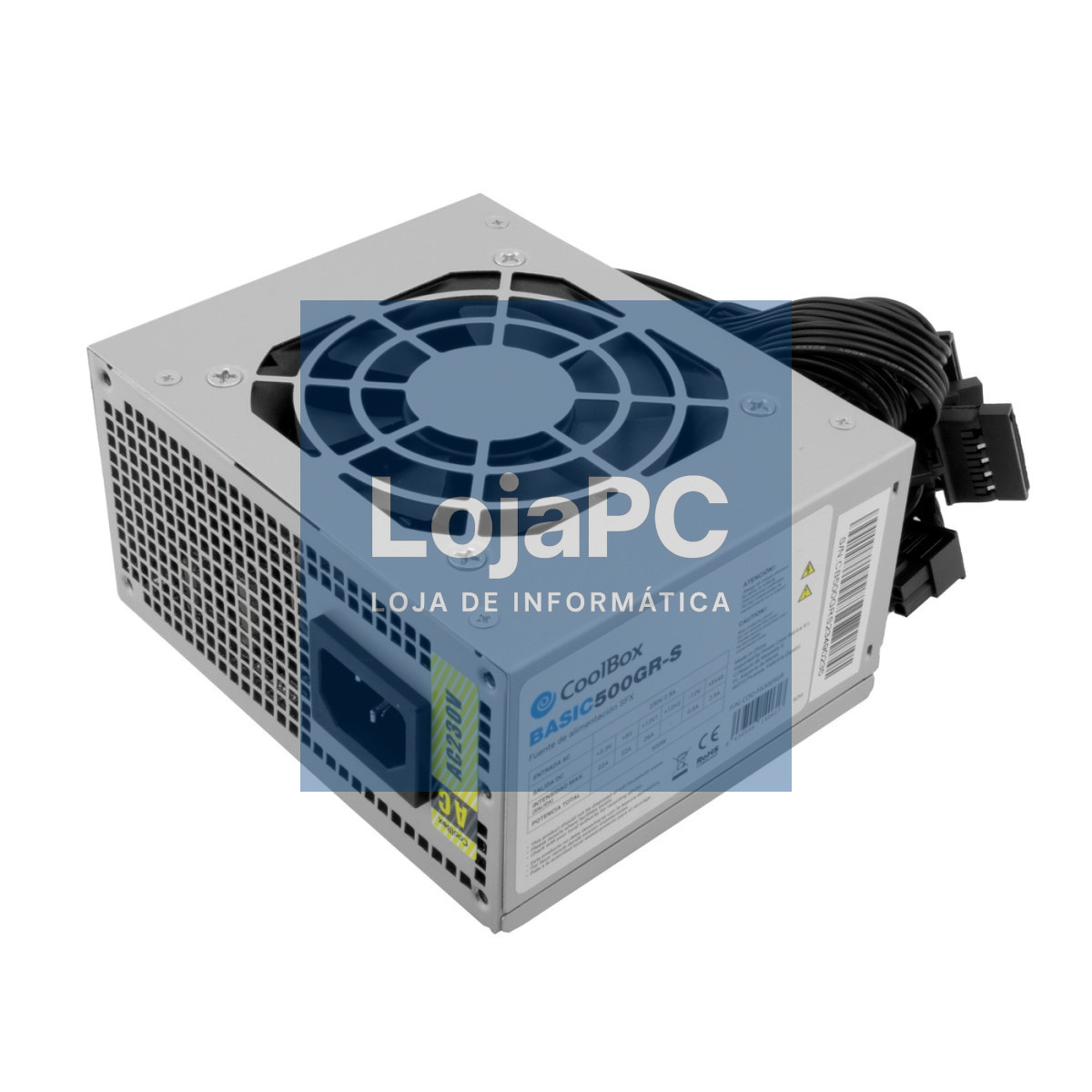 COOLBOX 500W BASIC POWER SUPPLY GR-S SFX (CE, ROHS  BULK