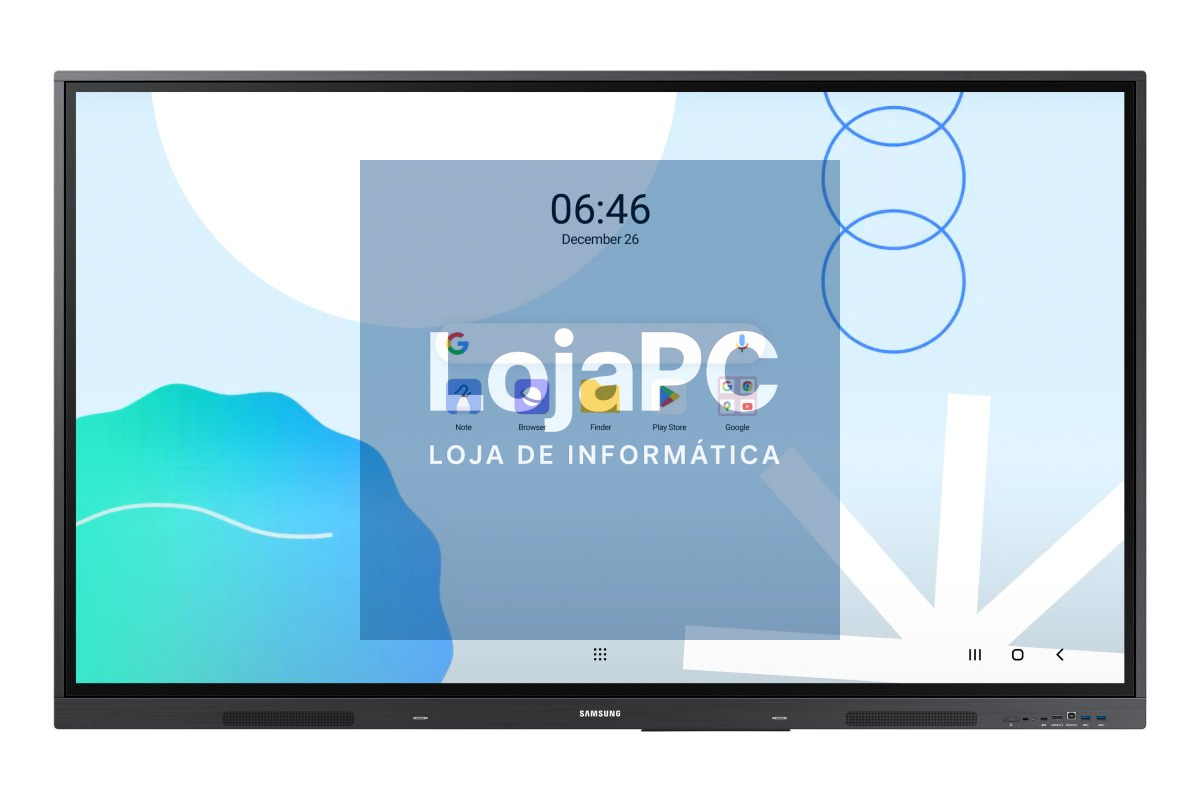 SAMSUNG 65INCH INTERACTIVE DISPLAY 3840 X 2160 PIXELS TOUCHSCREEN GREY