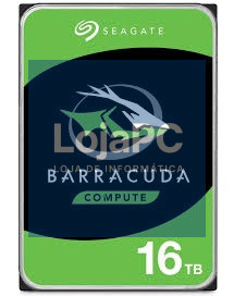 SEAGATE Desktop Barracuda 16TB HDD 7200rpm SATA 3.5inch