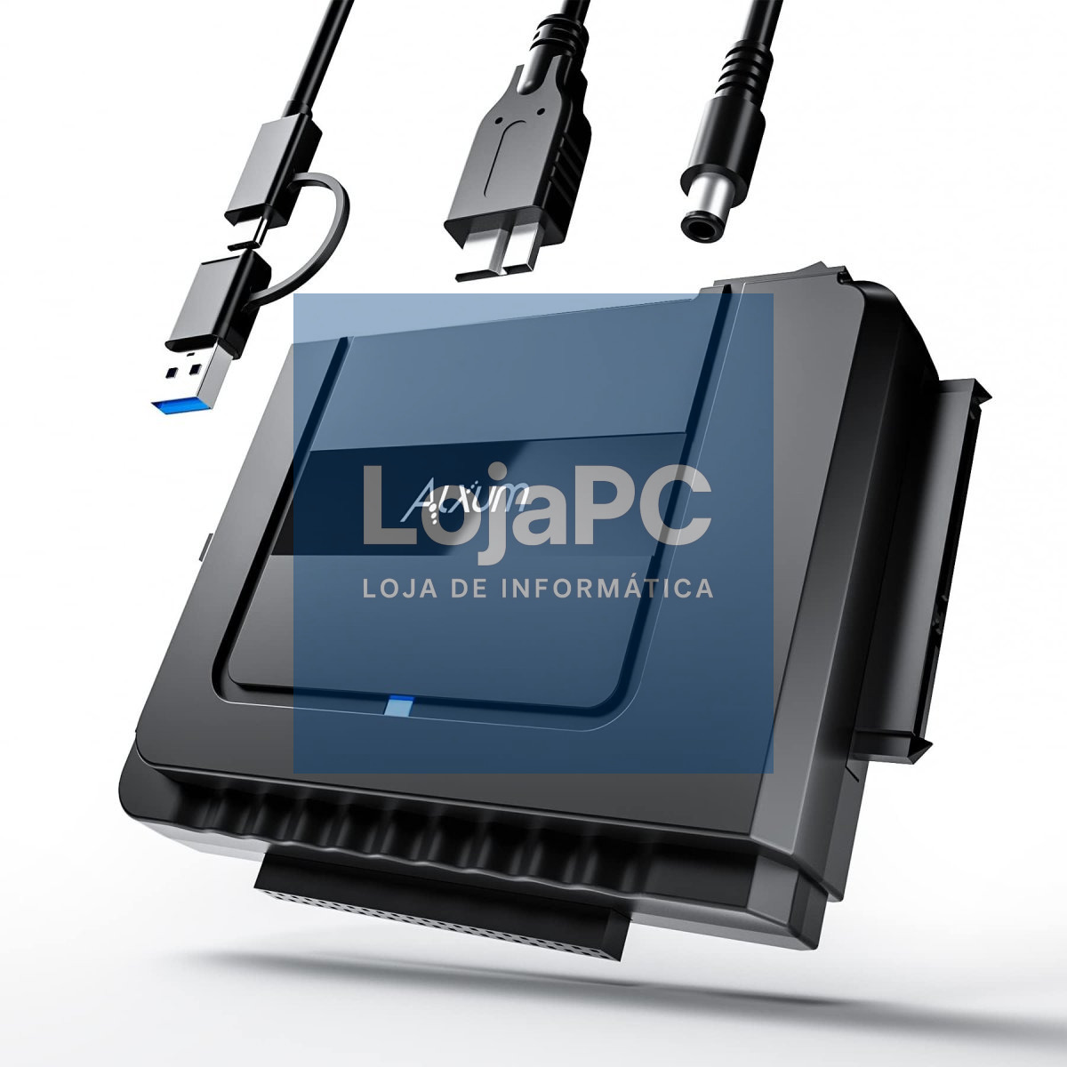 Adaptador 3.5 / 2x 2.5 HDD Preto