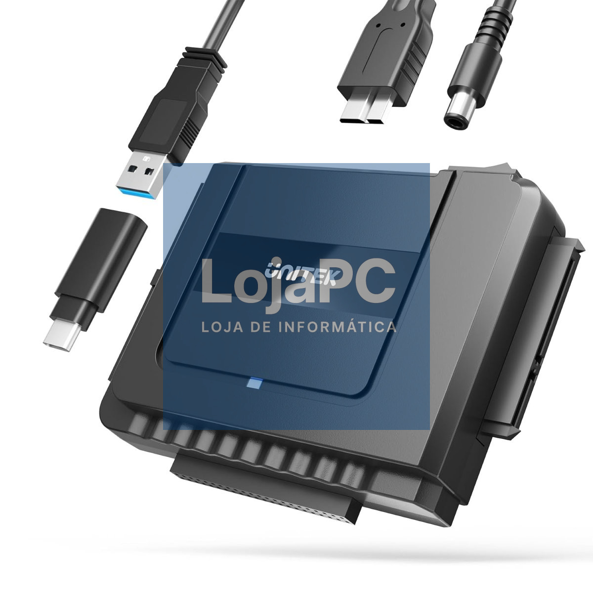 Adaptador 3.5 / 2x 2.5 HDD Preto — imagem 2