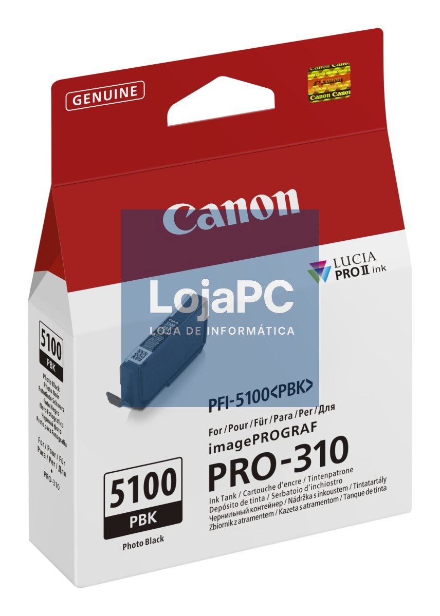 CANON PFI-5100 SERIES Photo Black ink tank