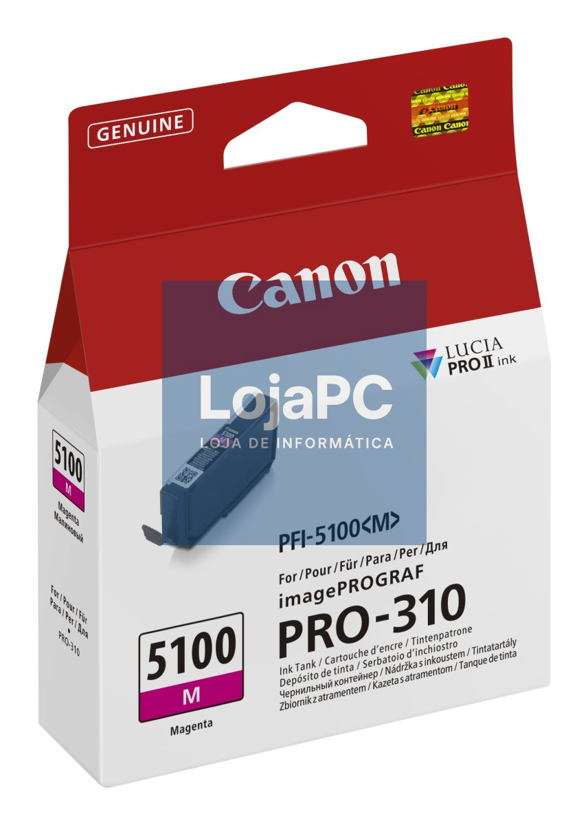 CANON PFI-5100 SERIES Magenta ink tank