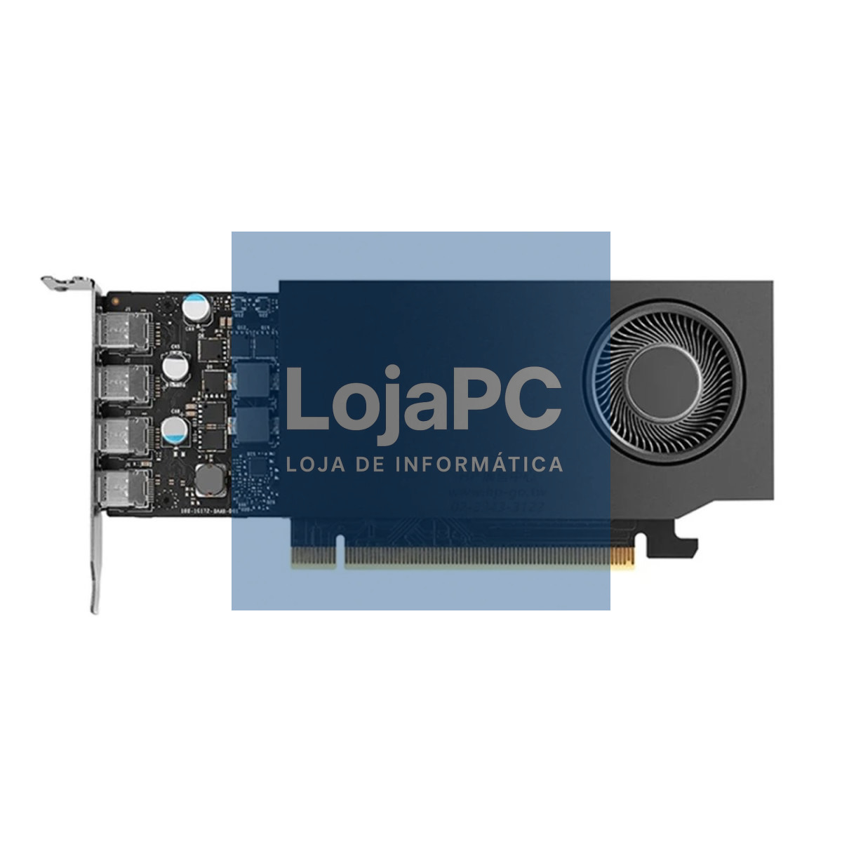 HP NVIDIA RTX A400 4GB 4mDP GFX