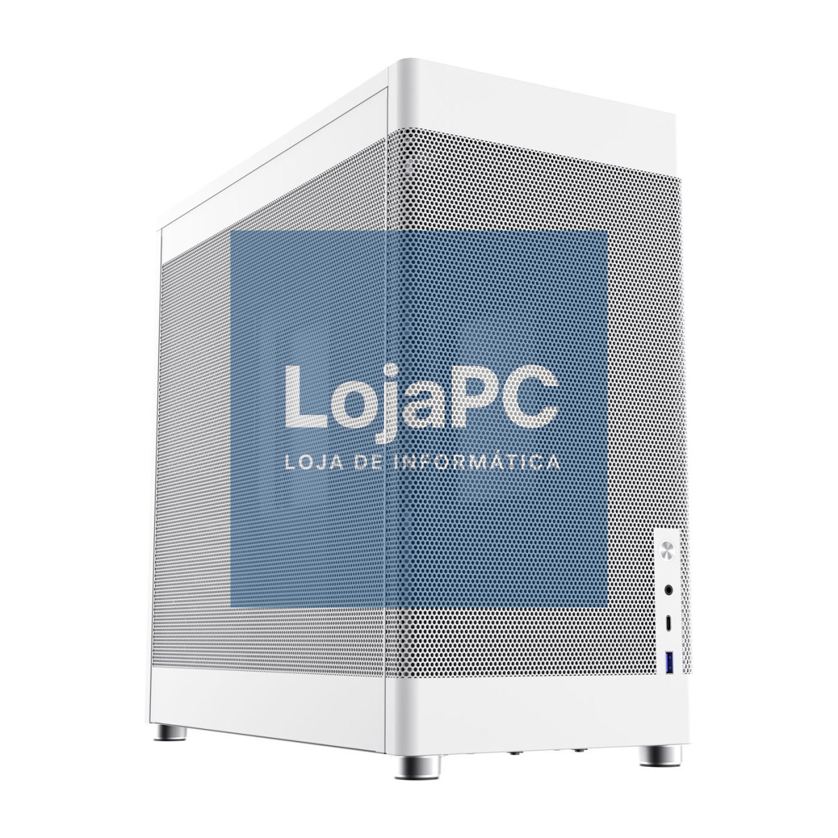 COOLBOX ATX MP1 WHITE FULL MESH BOX WITHOUT POWER SUPPLY